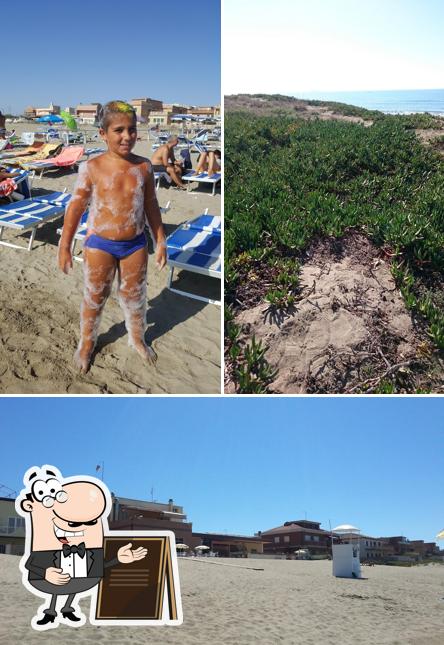 Gli esterni di Carbonetti Beach/Spiaggia