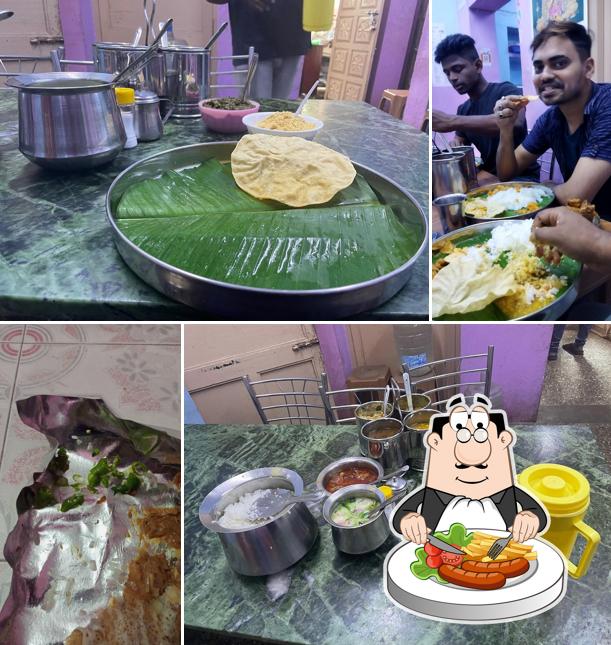 Food at Reddy Andhra Mess Thulasi Mess