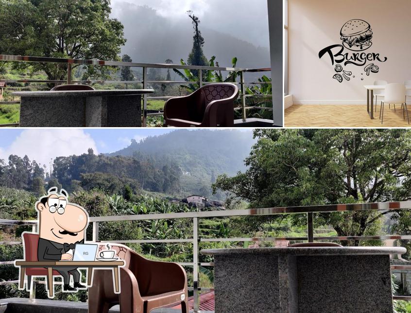 The interior of Cafe LH