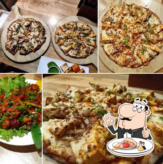 Order pizza at Club Too High