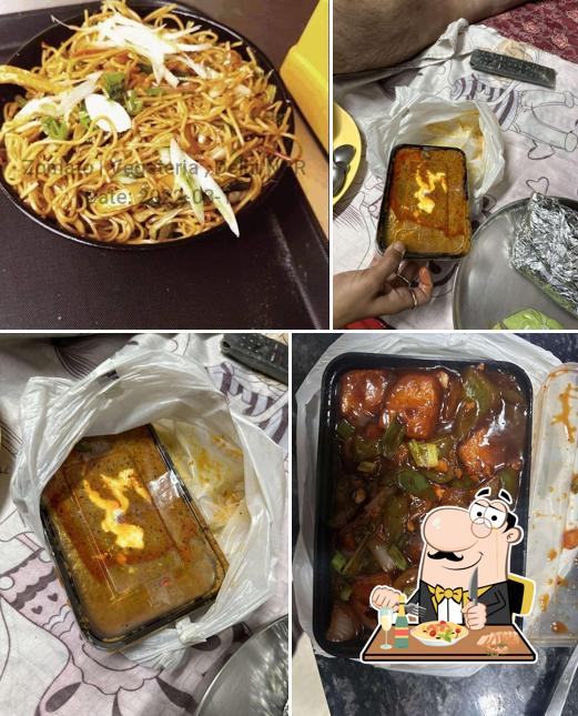 Meals at Vegeteria restaurant