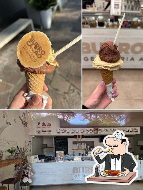 La foto di cibo e interni da Burrocacao Gelateria artigianale