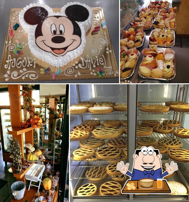 Platti al Pasticceria Abruzzese