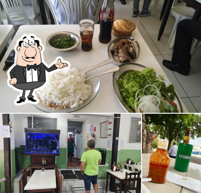 Esta é a foto ilustrando interior e bebida no Bar do Bigode