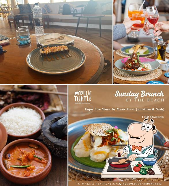 Chicken curry at Blue Turtle Beach Bar & Restaurant, Goa