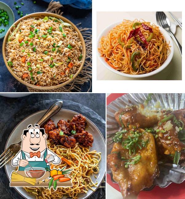 Spaghetti bolognese at China Town