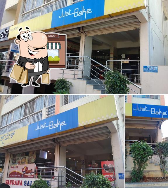 The exterior of Just Bake DLF