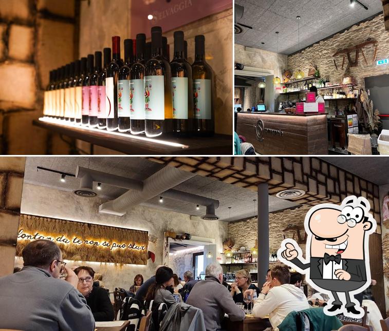 Dai un’occhiata alla foto che presenta la interni e vino di La Esse Romagnola