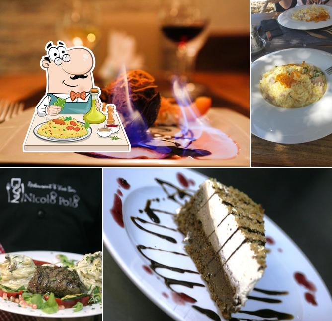 Mousse al cioccolato al Nicolo Polo Restaurant & Vine Bar