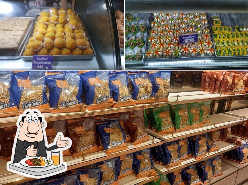 Food at Bombay Sweets