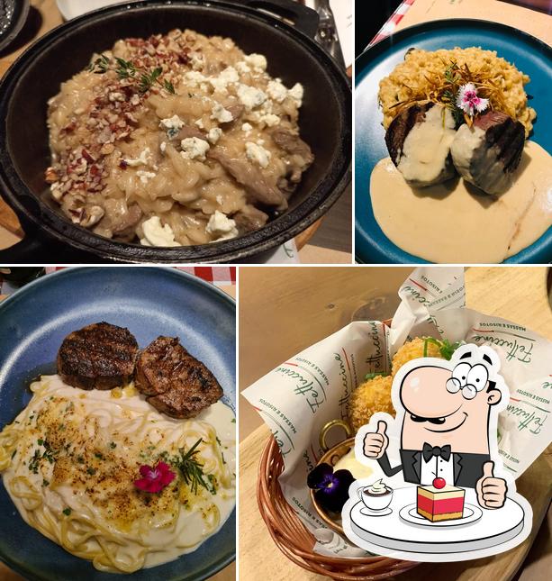 Fettuccine Pasta e Pizza