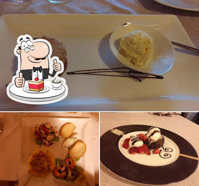 Trattoria La Campanella serve un'ampia gamma di dolci