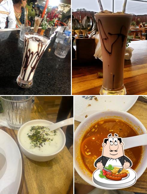 Chocolate mousse at Orange Paradise Restaurant & Banquet