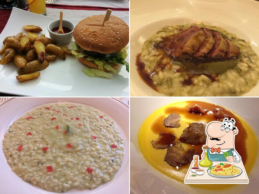 Risotto al Ristorante St. Hubertus, Asiago