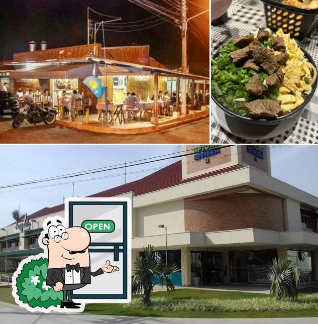 Esta é a imagem apresentando exterior e interior no Sobaria Arakaki