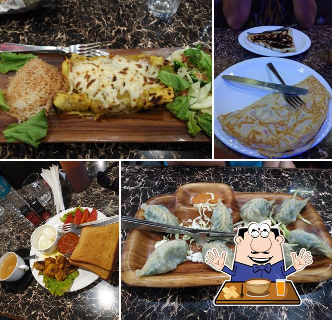 Food at Drunkyards Cafe