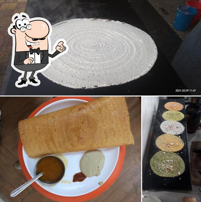 The interior of Varalakshmi Tiffins