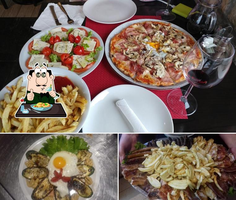 Churrasco al Pizzeria La Luna