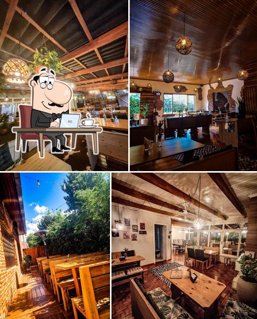 O interior do RANCHO