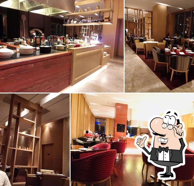 The interior of Rocca - Hyatt Regency Lucknow