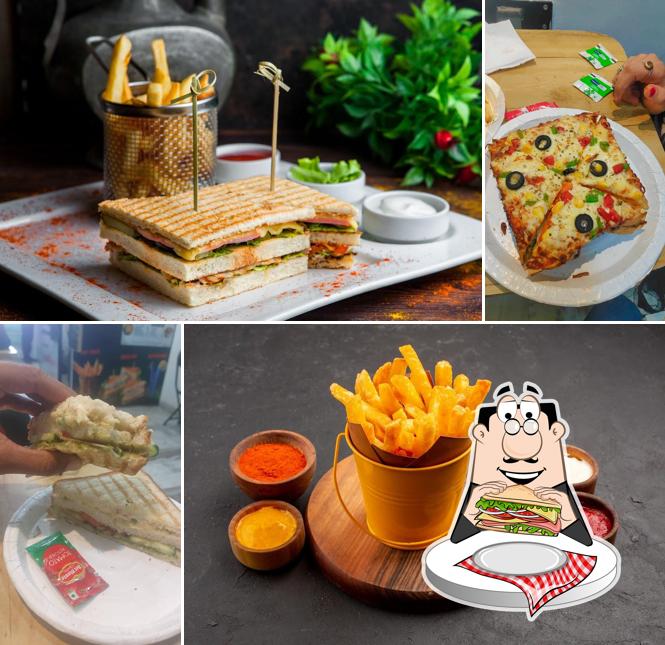 Club sandwich at SanWhich