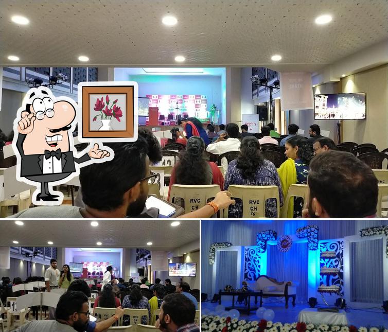 Check out how Rama Varma Club, Ernakulam looks inside