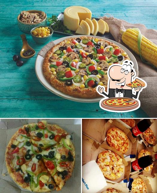 At Domino's Pizza Prozone Mall , Aurangabad, you can enjoy pizza
