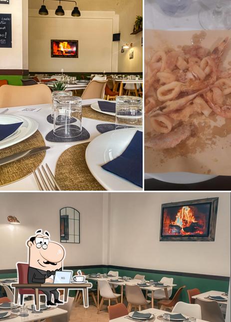 Questa è la foto che mostra la interni e bevanda di La Bruschetta - Ristorante Pizzeria