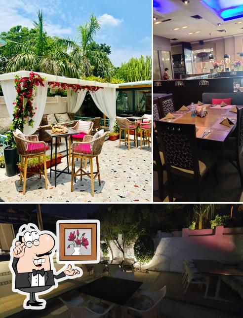 The interior of Love Italy - Lounge & Restaurant