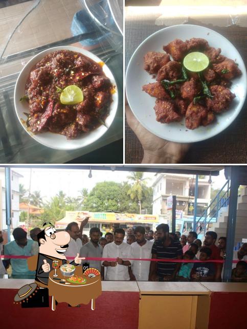 The restaurant's food and interior