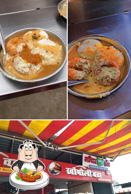 Food at Khopoli Vada