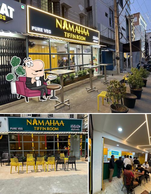 The interior of NAMAHAA TIFFIN ROOM