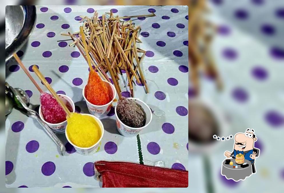 Rainbow Ice Chuski & Fruit Juice