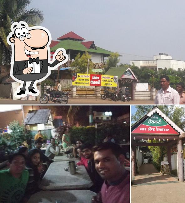 The exterior of Hotel Shetkari