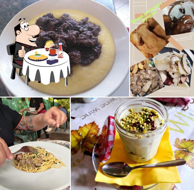 Piatto di formaggi al Trattoria Del Centro2018