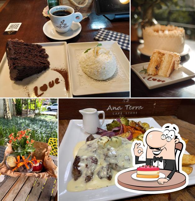 Bolo de queijo em Ana Terra Café Store