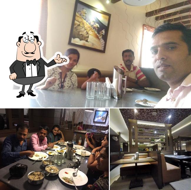 The interior of Anmol The Family Cuisine