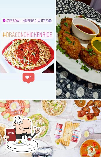 Food at Cafe Royal Restaurant