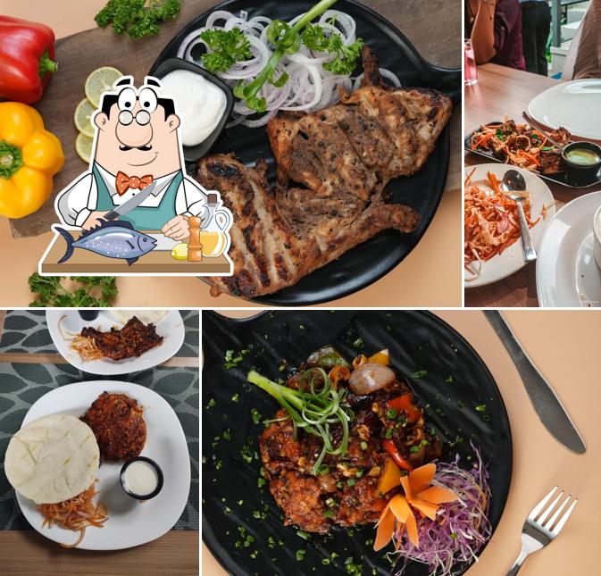 Grilled salmon at Dining Room Multi Cuisine Restaurant