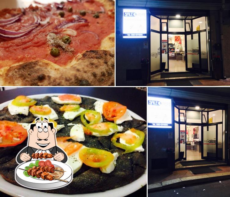Questa è la foto che raffigura la cibo e interni di Sale & Pepe pizzeria