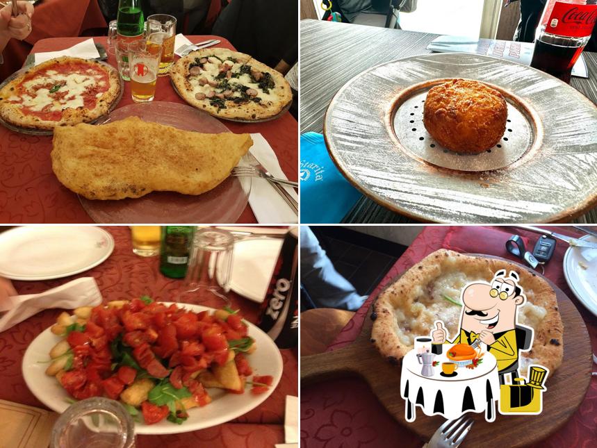 Cibo al Pizzeria Starita a Materdei