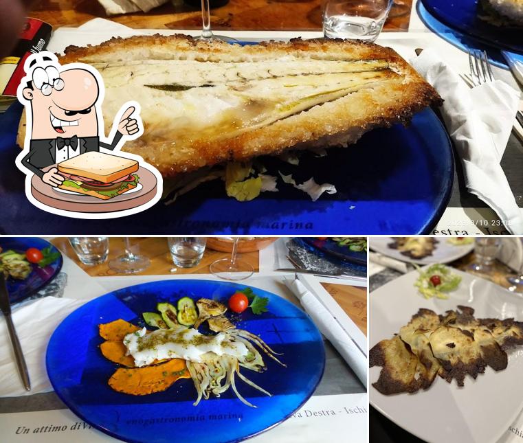 Toast al formaggio al Un Attimo Di Vino