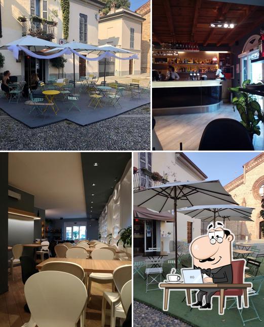 Gli interni di La Piazzetta Bistrò