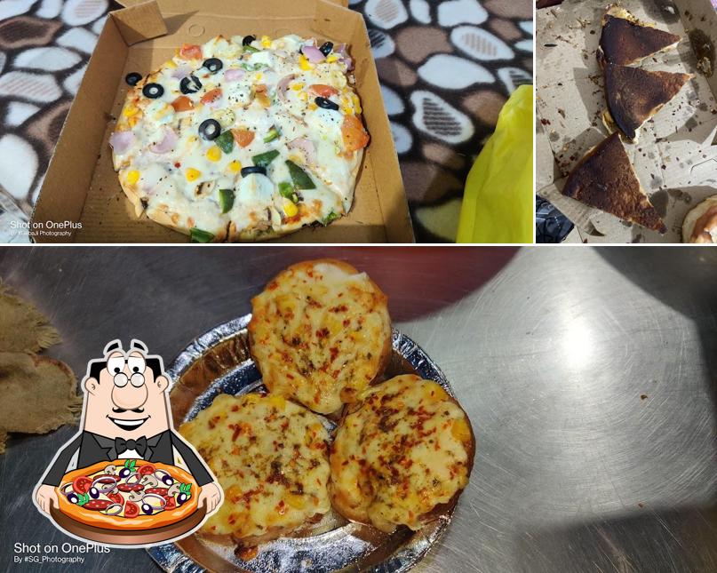 Pick pizza at Satnaam Ji Burger and Momos