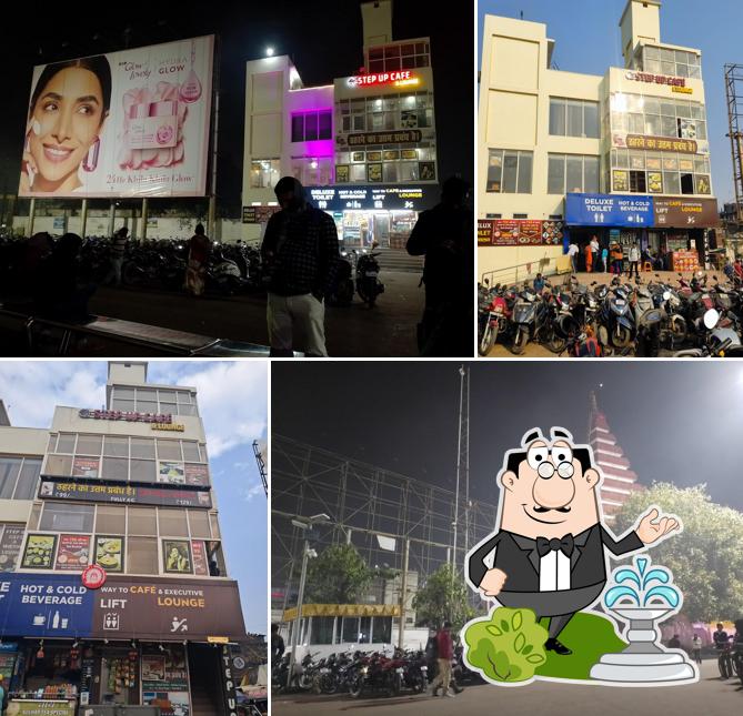 The exterior of Step Up Cafe & bollywood silk