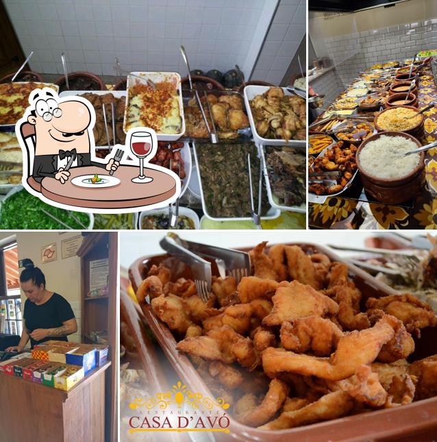 Platos en Restaurante Casa D'Avó