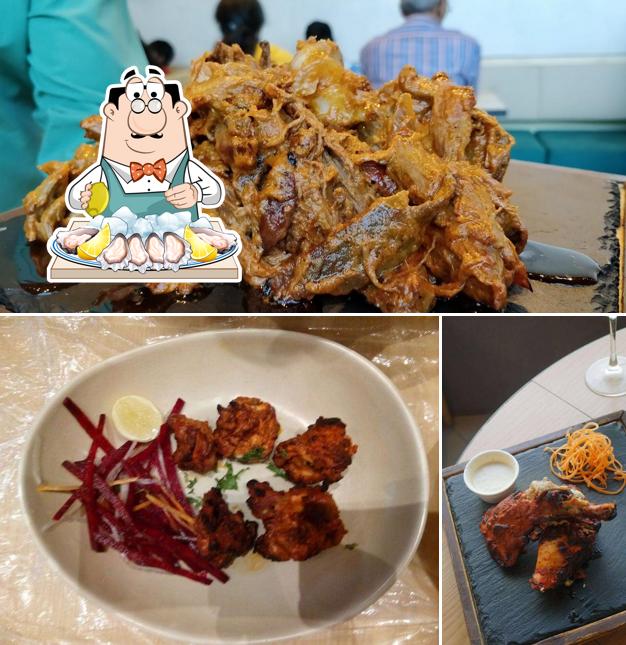 Pick different seafood dishes offered by Copper Chimney - Authentic Food Restaurant In Velachery