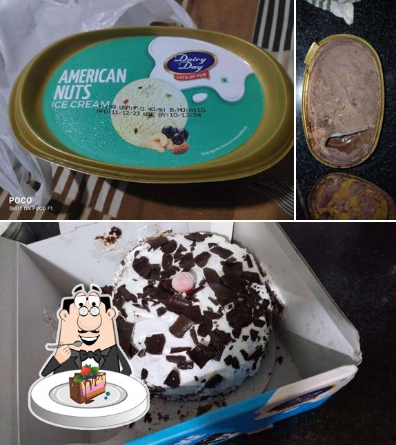 Chocolate cake at Dairy Day Ice Creams & Frozen Desserts