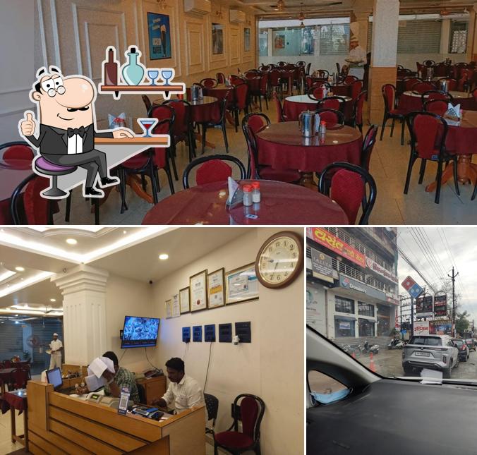 The picture of interior and exterior at Indian Coffee House ICH