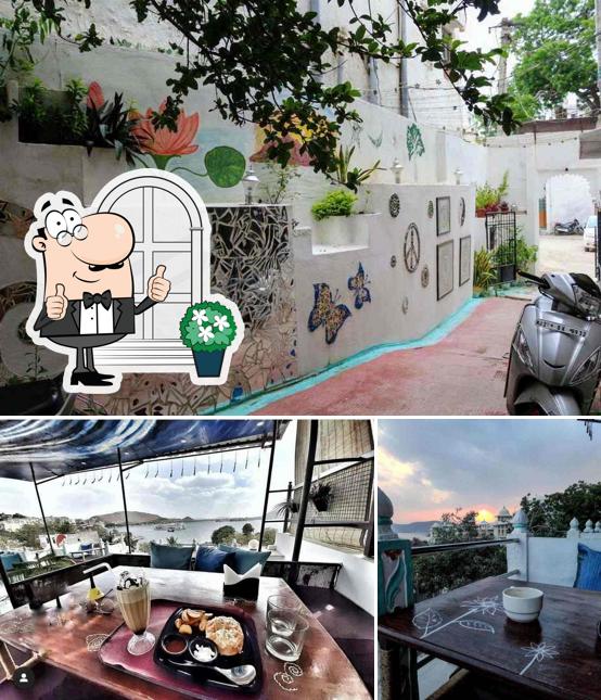 The exterior of Nirvana Haveli And Cafe Maya